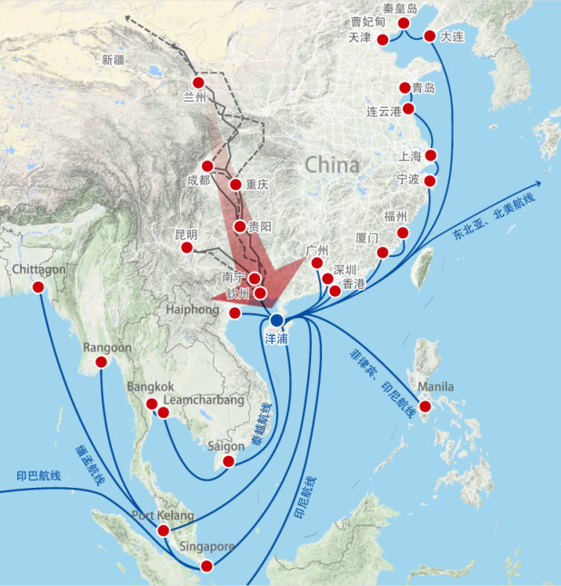 海南洋浦打造国际陆海贸易新通道枢纽港